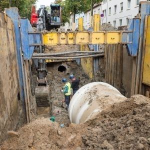 Neubau Trennkanalisation Rheiner Landstraße Osnabrück